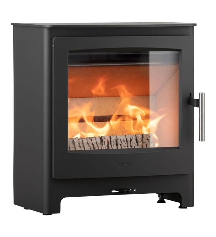 Heta Ambition 5 woodburning stove selected for the Burton upon Trent installation