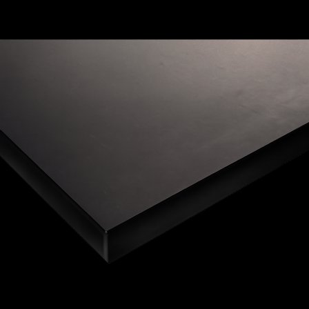 Honed black granite hearth from The Fireplace & Stove Co.