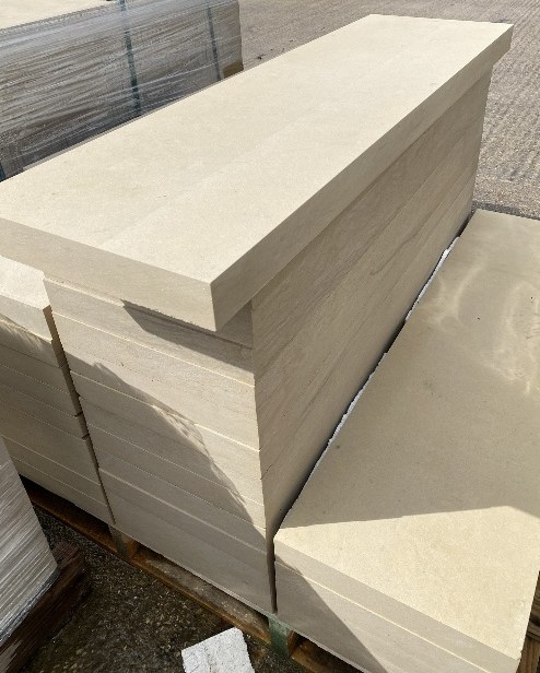 New sandstone gritstone slabs from The Fireplace & Stove Co.
