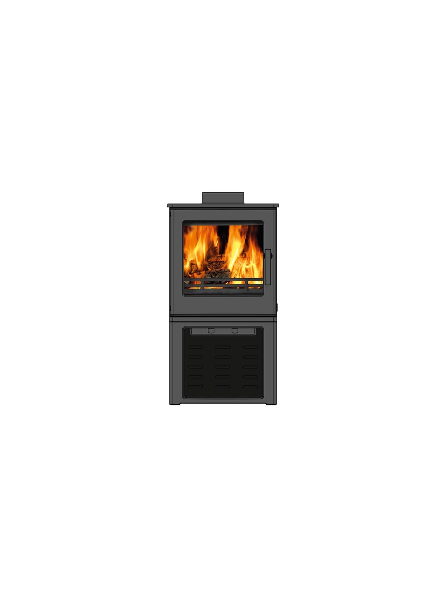 ACR Woodpecker WP4 LS Wood Burning Stove from The Fireplace & Stove Co.