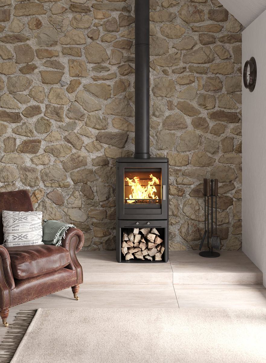 ACR Woodpecker WP5 QLS Multifuel Stove from The Fireplace & Stove Co.