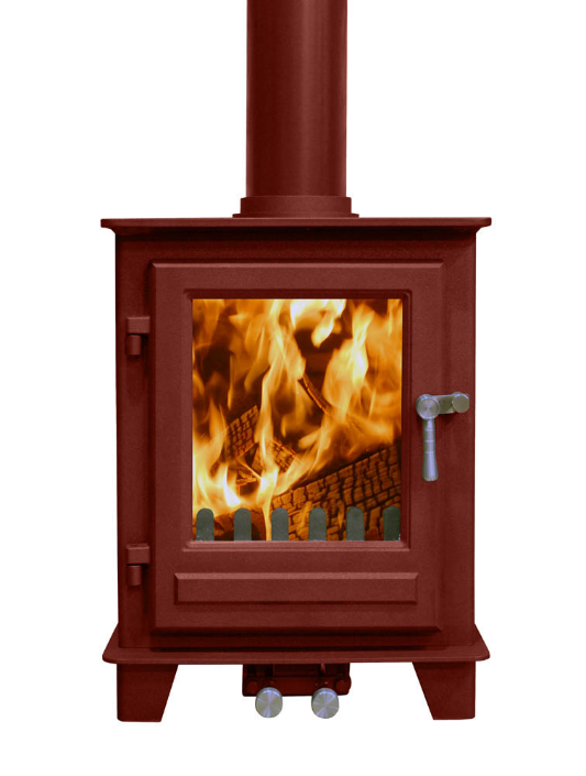 Clock Blithfield Compact 5 in Mojave Red