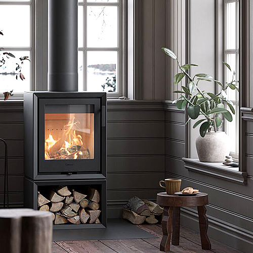 Contura 130 wood burning stove from The Fireplace & Stove Co.