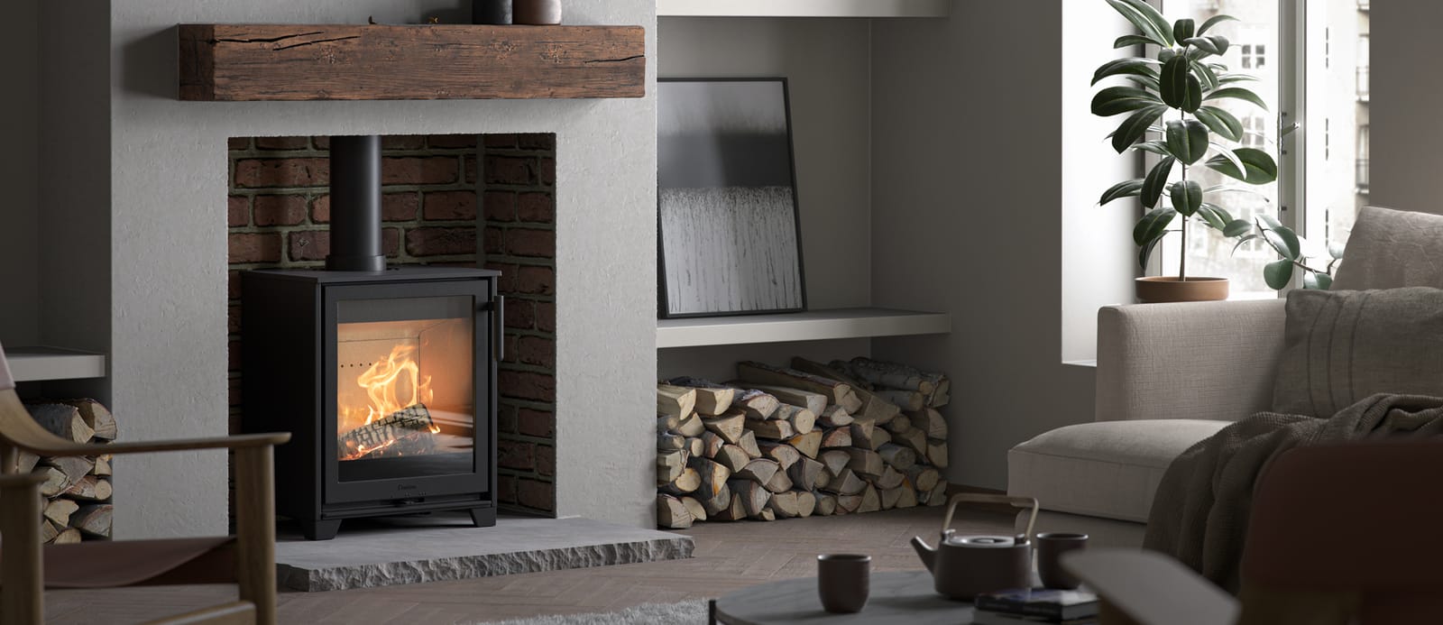 Contura 210 in a manufacturer room set