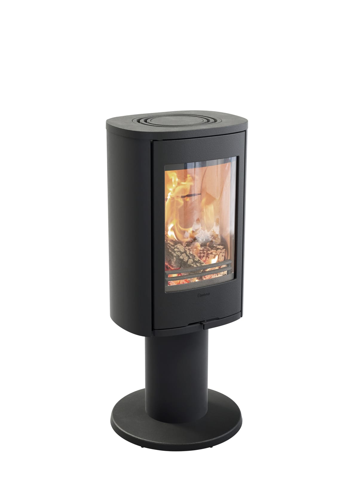 Contura 870 Style pedestal wood burning stove product view