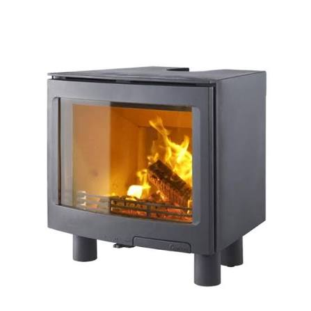 Contura i5L woodburning stove with panorama door