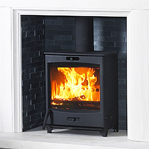 Fireline FQ5W wood burning stove from The Fireplace & Stove Co.