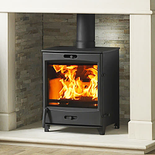 Fireline FQ8 wood burning stove from The Fireplace & Stove Co.