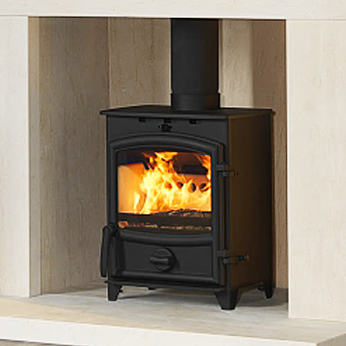 Fireline FX5 wood burning stove from The Fireplace & Stove Co.