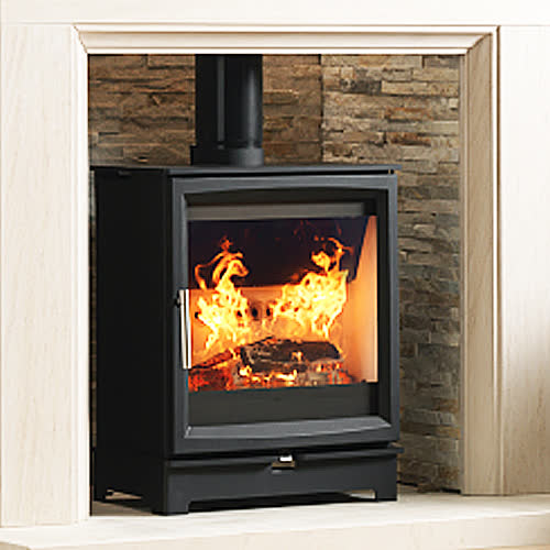 Fireline Woodtec 5W wood burning stove from The Fireplace & Stove Co.