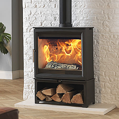 Fireline Woodtec 5XW wood burning stove from The Fireplace & Stove Co.