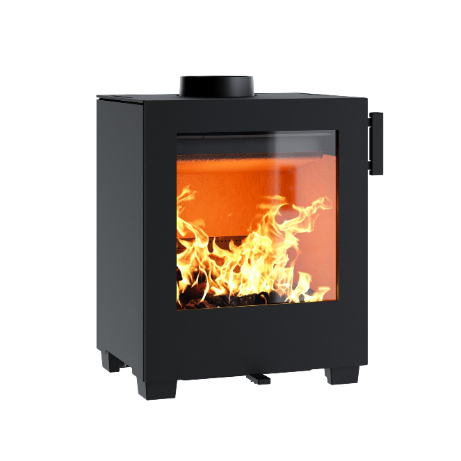 Front product view of Kube 10 fitted with its standard foot set
