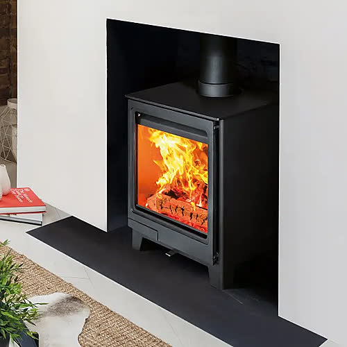 Hunter Allure 5 wood burning stove from The Fireplace & Stove Co.
