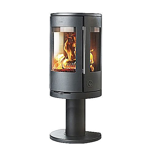 Morso 7449 pedestal wood burning stove from The Fireplace & Stove Co.