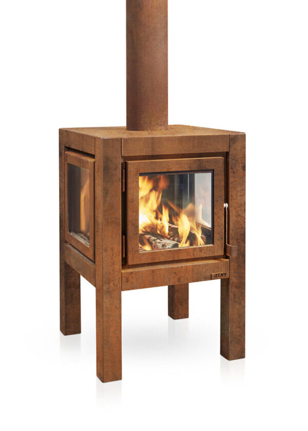 RB73 Quaruba L outdoor fire from The Fireplace & Stove Co.