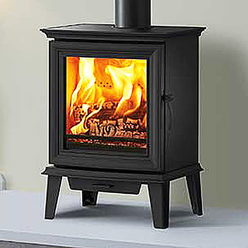 Stovax Chesterfield 5 Wide wood burning stove from The Fireplace & Stove Co.