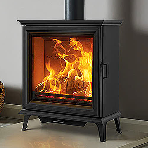 Stovax Sheraton 5 Wide wood burning stove from The Fireplace & Stove Co.