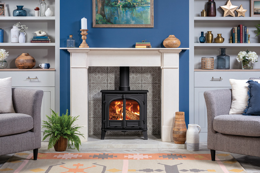 Stovax Stockton 8 wood burning stove from The Fireplace & Stove Co.