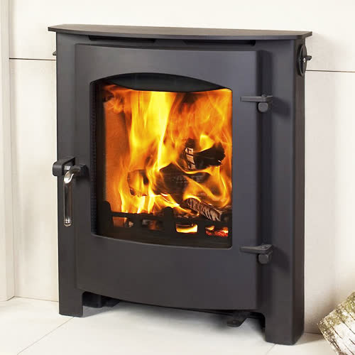 Town & Country Rosedale Inset wood burning stove from The Fireplace & Stove Co.